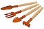 Conjunto Kit Jardinagem Mini Vasos Tramontina 4 Pç Jardim - Imagem 7