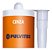 Silicone Sela Veda Calha Rufo Cinza 285g Pulvitec Poly - Imagem 2