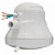 Chuveiro Elétrico Faminho 4T Branco C/Cano Ducha 220v 6800w Fame - Imagem 3