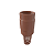 Válvula de Poço Rosca C/Crivo PVC Marrom 25mm 3/4" Estrela - Imagem 4