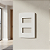 Placa Para 2 Módulo Distanciado 4x2 Alumbra Siena Branco 6406 - Imagem 3