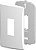 Placa Para 1 Módulo Vertical 4x2 Branco Alumbra Siena 6401 - Imagem 4