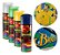 Kit 4un Tinta Spray Copa Do Mundo Decoração Brasil Lukscolor - Imagem 1