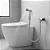 Ducha Higienica Metal Chuveirinho Cromado Napoles Civitt - Imagem 5
