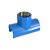 Tee Rosca Tapa Furo PVC Latão 25mm 1/2' Azul Estrela - Imagem 4