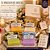 Kit Presente Sabonete Em Barra Mão Corpo Giorno Bagno 180g Aromas - Imagem 2