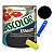 Tinta Esmalte Fosco Base Água Preto 900ml Lukscolor + Rolo 09cm - Imagem 1