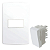 Conjunto Interruptor Simples C/Placa 4X2 Siena 6511 Branco - Imagem 4
