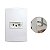 Conjunto Tomada 2p+1 Padrão 10aA C/placa 4x2 Siena 6081 Branco - Imagem 1