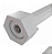 Bloqueador de Ar Com Tubete 3/4" Longo Branco Estrela 2237 - Imagem 4