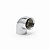 Cotovelo Joelho  Fêmea 3/4" X 90 Metal Cromado Garden - Imagem 1