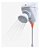Chuveiro Eletrônico Move Ducha 7500w Branco 220v Zagonel - Imagem 3