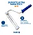 Suporte P/rolo Pintura Garfo Gaiola 23cm Ultra Tigre 1311230 - Imagem 6