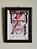 Retrato de David Bowie - Print da obra original com moldura - Imagem 1