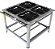 Fogão Industrial Classic Inox FGI 44 CD - Imagem 1
