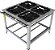 Fogão Industrial Classic Inox FGI 44 EM - Imagem 1