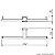 Papeleira Dupla Bari Cromada 252x56x30mm – Design Quadrado Moderno - Imagem 2