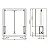 Cabideiro Basculante Extensível TN/FGVTN 660mm a 890mm – Preto/Cromado - Imagem 3