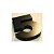 Números De Inox 3D Preto Altura De 18cm Nº5 - Imagem 2