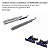 Corrediça Hettich Quadro V6 350mm Invisível com Amortecedor - Imagem 2