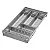 Divisor de Talheres de Inox 280 x 472 mm – Organização e Qualidade - Imagem 1