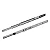 Corrediça Telescópica Hafele H45 400mm – Suporte de 30kg - Imagem 2
