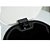 Lixeira Redonda Preta com pedal e balde plástico de 5L Com Amortecimento - Imagem 2