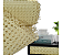 Palha Sextavada Rattan Indiano Natural 60x100cm - Alta Resistência - Imagem 1