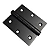 Dobradiça Aço Inox 3 1/2x3 com Rolamentos Inox Preto Premium - Imagem 3