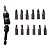 Kit Adaptador Angular para Parafusadeira DWPVTC14 – 14 Peças - Imagem 4