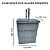 Lixeira Easywaste 3 Divisões Cinza – Coleta Seletiva Embutida​ - Imagem 6