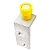 Pino Guia Curvo 9mm Fermax para Trilho 1/2" – Alumínio e Poliamida - Imagem 4