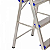 Escada de Alumínio Doméstica com 6 Degraus - Alta Segurança e Praticidade - Imagem 2
