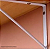 Mão Francesa Reforçada Branca 20x50cm Aço Carbono Pintura Epóxi​ - Imagem 3