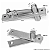 Pivô AMS Inox para Porta Pivotante com Regulagem 80kg Madeira - Imagem 3