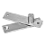 Pivô AMS Inox para Porta Pivotante com Regulagem 80kg Madeira - Imagem 5