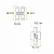 Dobradiça Invisível Hard F0050 62x15mm Cromada - Design Discreto - Imagem 2