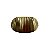 Puxador Concha Ostra Cor Dourado Escovado 64cm - Imagem 1