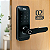 Fechadura Digital SL205 com Biometria, Senha, Cartão e Chave - Papaiz - Imagem 2