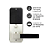 Fechadura Digital Prata SL100 Smart Lock Embutida com Senha e Cartão - Papaiz - Imagem 4