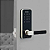 Fechadura Digital Prata SL100 Smart Lock Embutida com Senha e Cartão - Papaiz - Imagem 1
