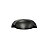 Puxador Concha Stillo 64mm Zamac Preto Fosco para Móveis Modernos - Imagem 1