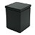 Porta Cotonetes Top Preto Banho Mais - Imagem 1