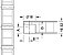 Conector Hafele Tab 18 para MDF de 19mm - Montagem de Prateleira - Imagem 2