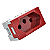 Tomada Retangular Tipo Bloco 20A 3P NBR Vermelho 99231.20 - Qtmov - Imagem 3