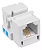 Conector Fêmea para Telefone CAT3 4 Vias Branco Keystone - QTMOV 99045.00 - Imagem 2