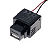 Conector USB Charger 5V 2.1A Preto Keystone - QTMOV - Imagem 1