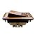 Conjunto Mini Espelho Série 10 com 1 Interruptor Paralelo Marrom - QTMOV - Imagem 4