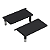 Ponteira Reta 18mm Preta para Perfil RM-175/178/190 – Rometal - Imagem 3
