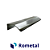 Puxador Rometal Aria RM-388 100mm Inox Polido - Imagem 1